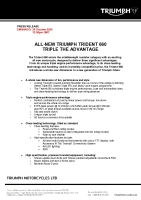 Triumph Trident 660 - Press_Release 2020 